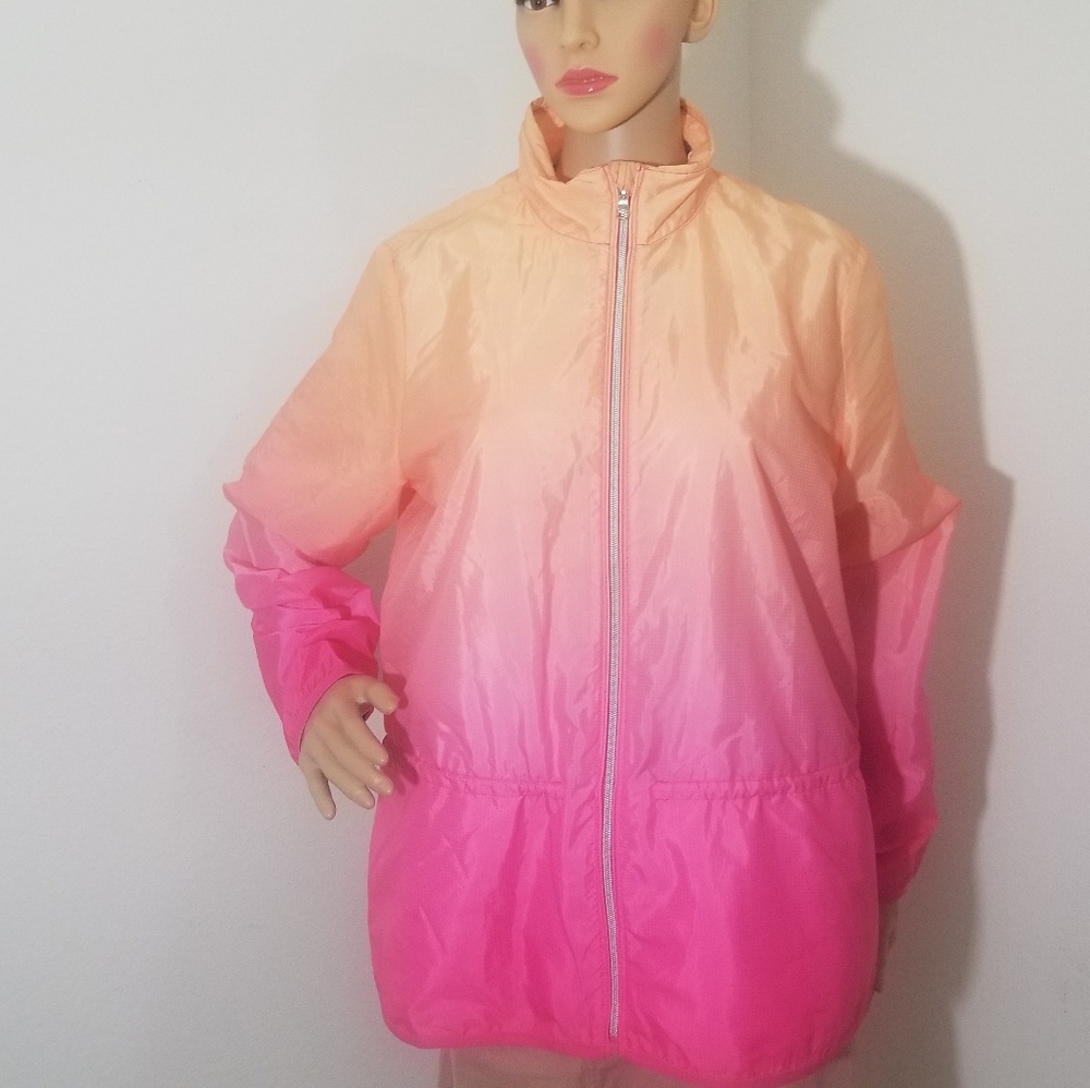 NWT Ralph Lauren Lauren Active Ombre Windbreaker